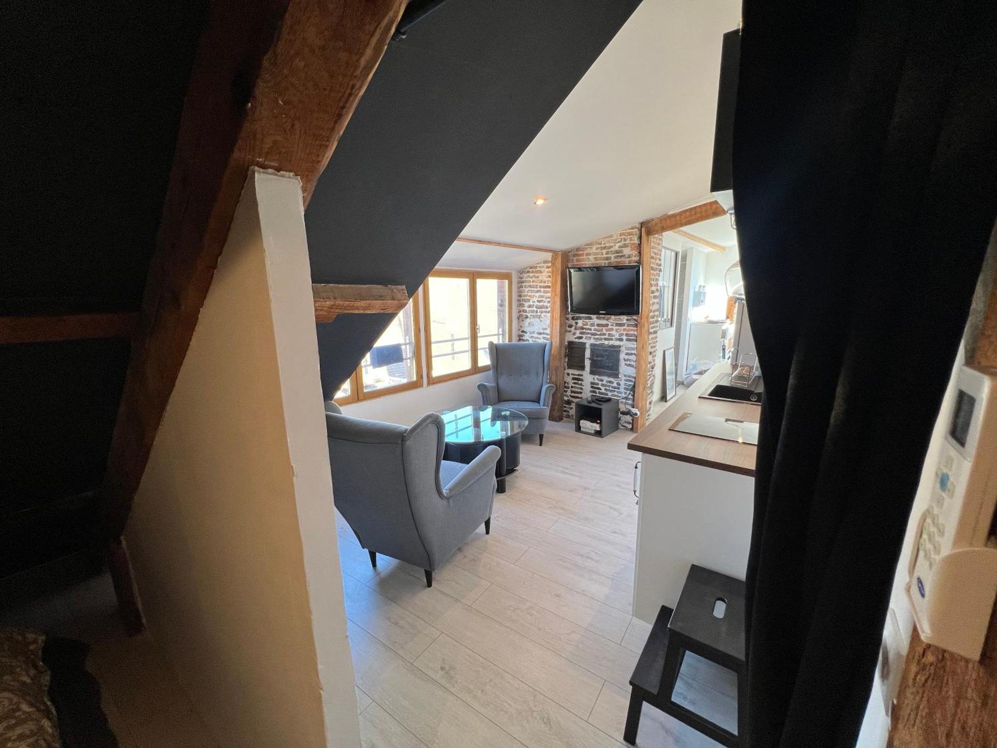 Bellevue Appartement Sous Les Toits Hypercentre Climatise Дол Екстериор снимка